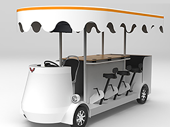 電動(dòng)啤酒吧臺(tái)車